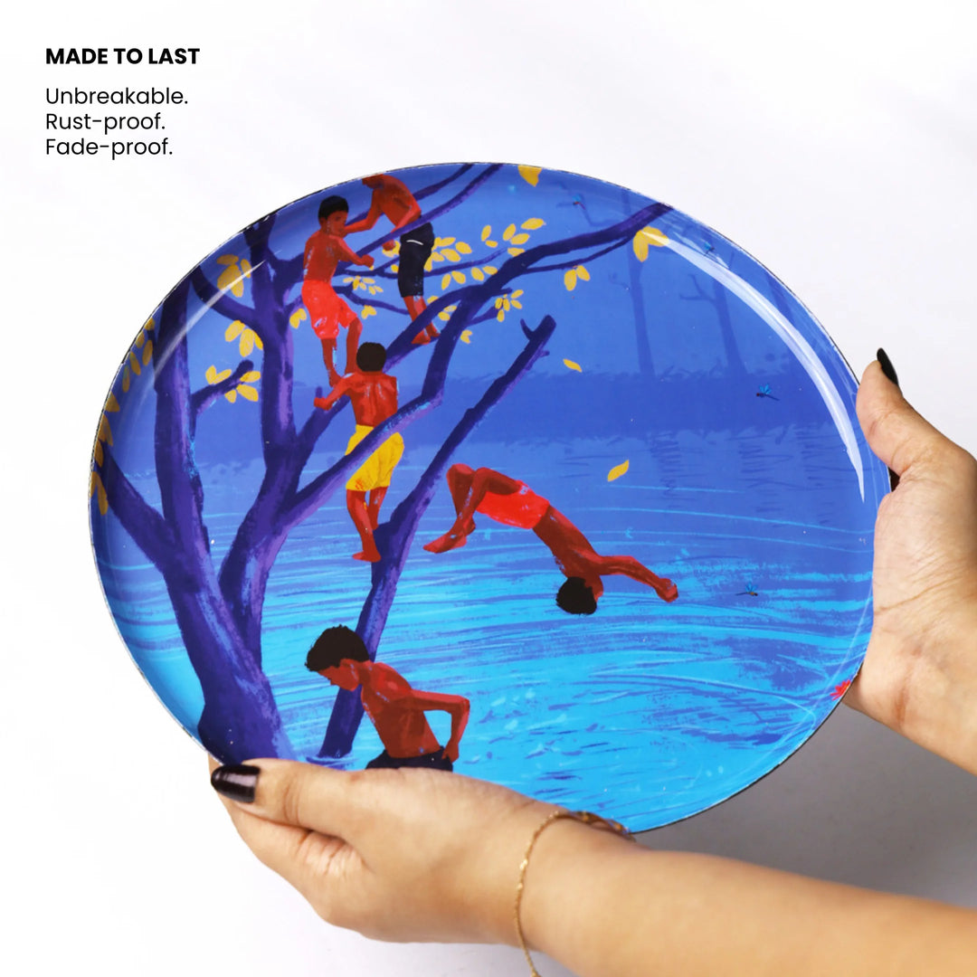 Tender Echoes | Premium Metal Decor | Set of 3