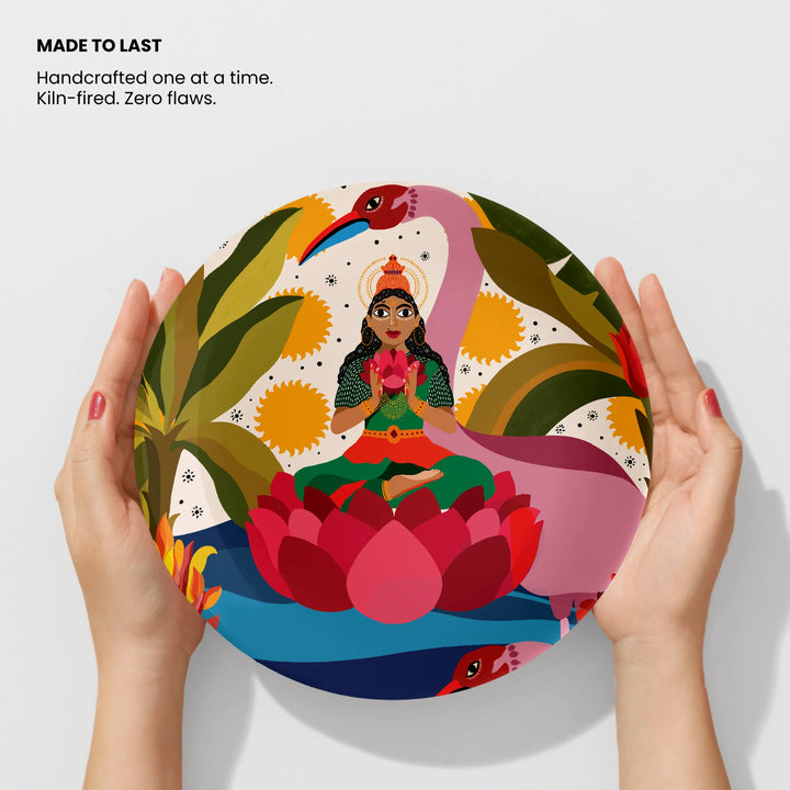 The Heart of Molai Forest | Ceramic Decor Plate | 10"