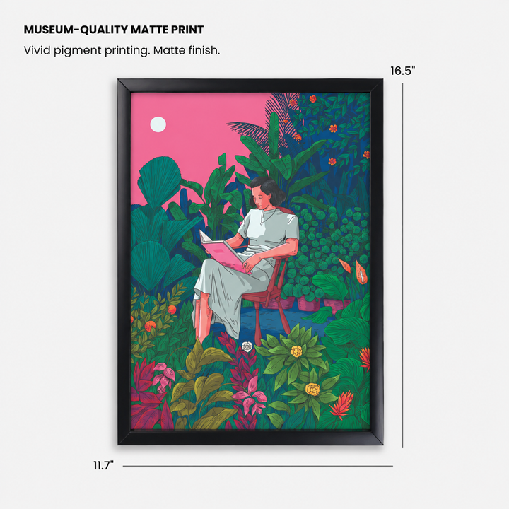 A Garden of Quiet | Frameable A3 Art Puzzle | 200 Pieces