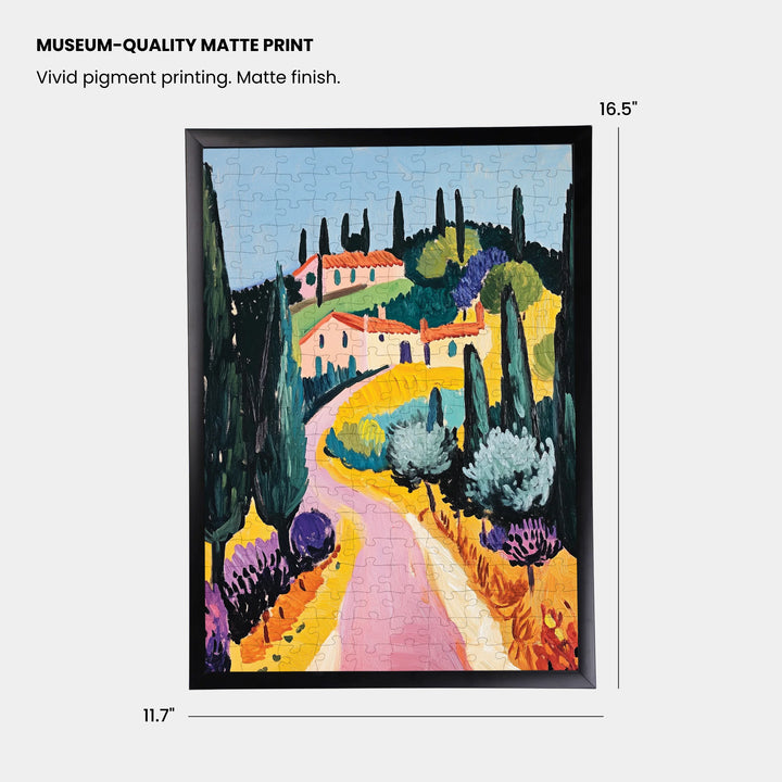 Terracotta Dreams | Framed Puzzle – A3 | 200 pieces