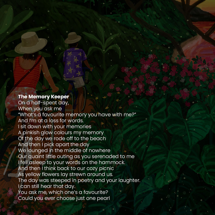 Backstory with illustration | home decorative items