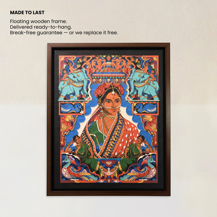 Still, She Holds | Embroidered Canvas