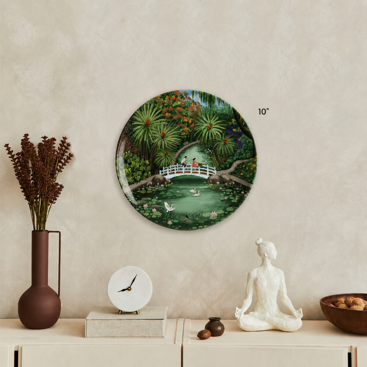 Take the Long Way | Ceramic Decor Plate | 10"