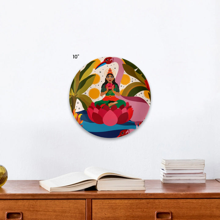 The Heart of Molai Forest | Ceramic Decor Plate | 10"