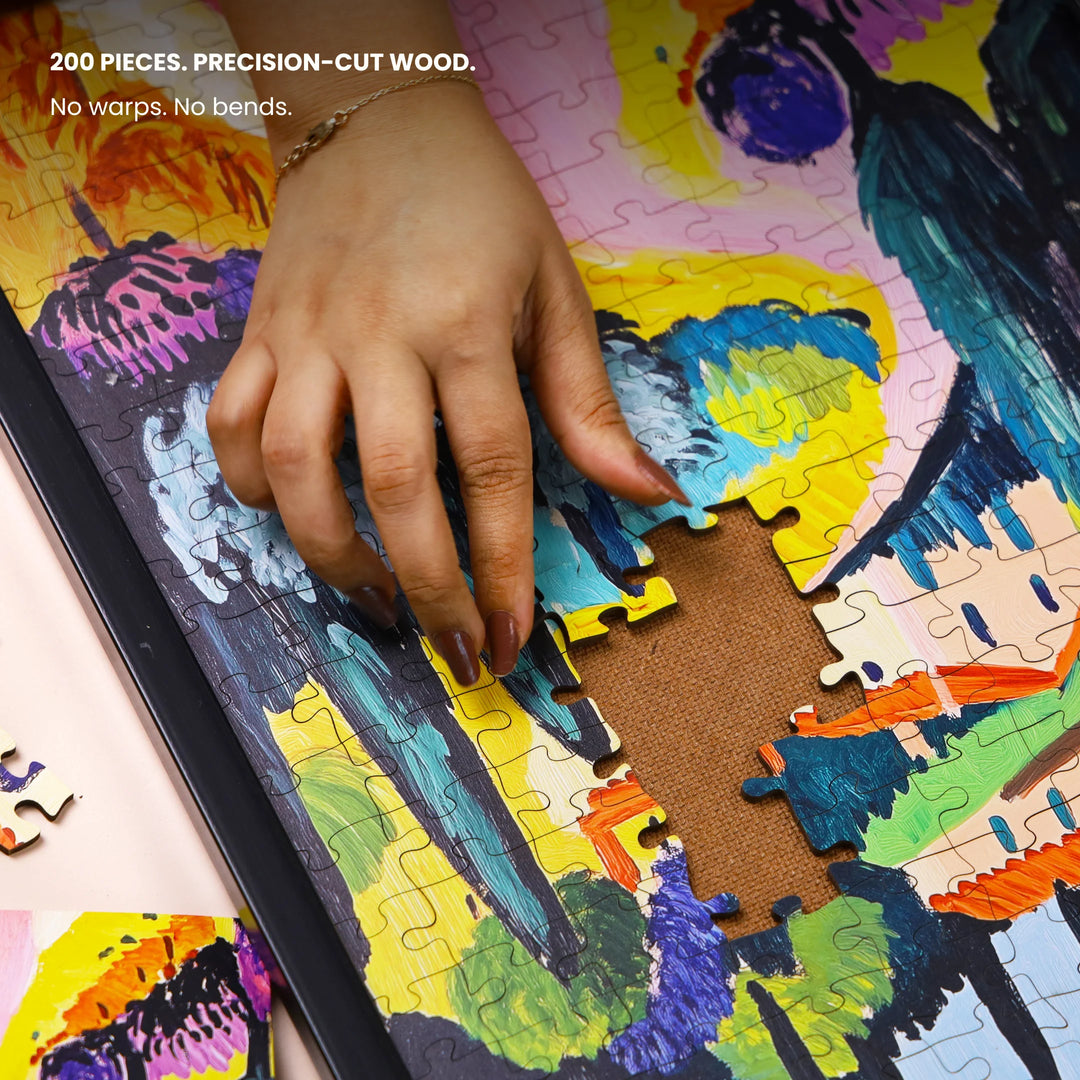 Terracotta Dreams | Framed Puzzle – A3 | 200 pieces