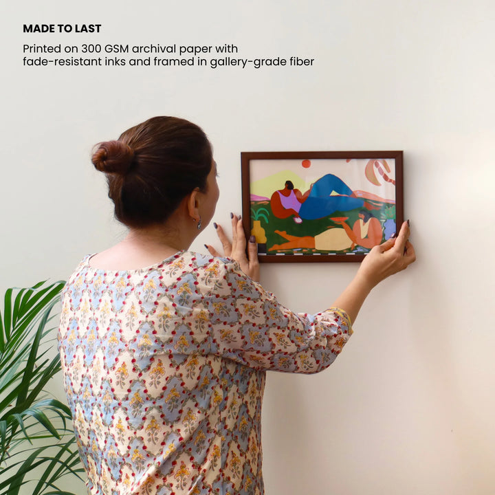 Circles of Joy | Gallery Wall Art | Set of 6