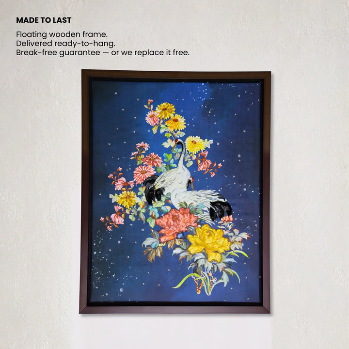 Wings of Love | Embroidered Canvas