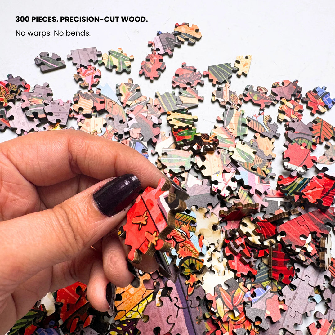 Love will Last | Framed Puzzle - Circular | 300 pieces