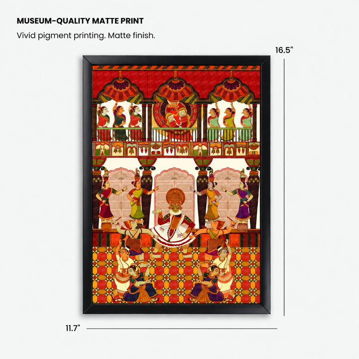 Natya Kathe | Frameable A3 Art Puzzle | 200 Pieces