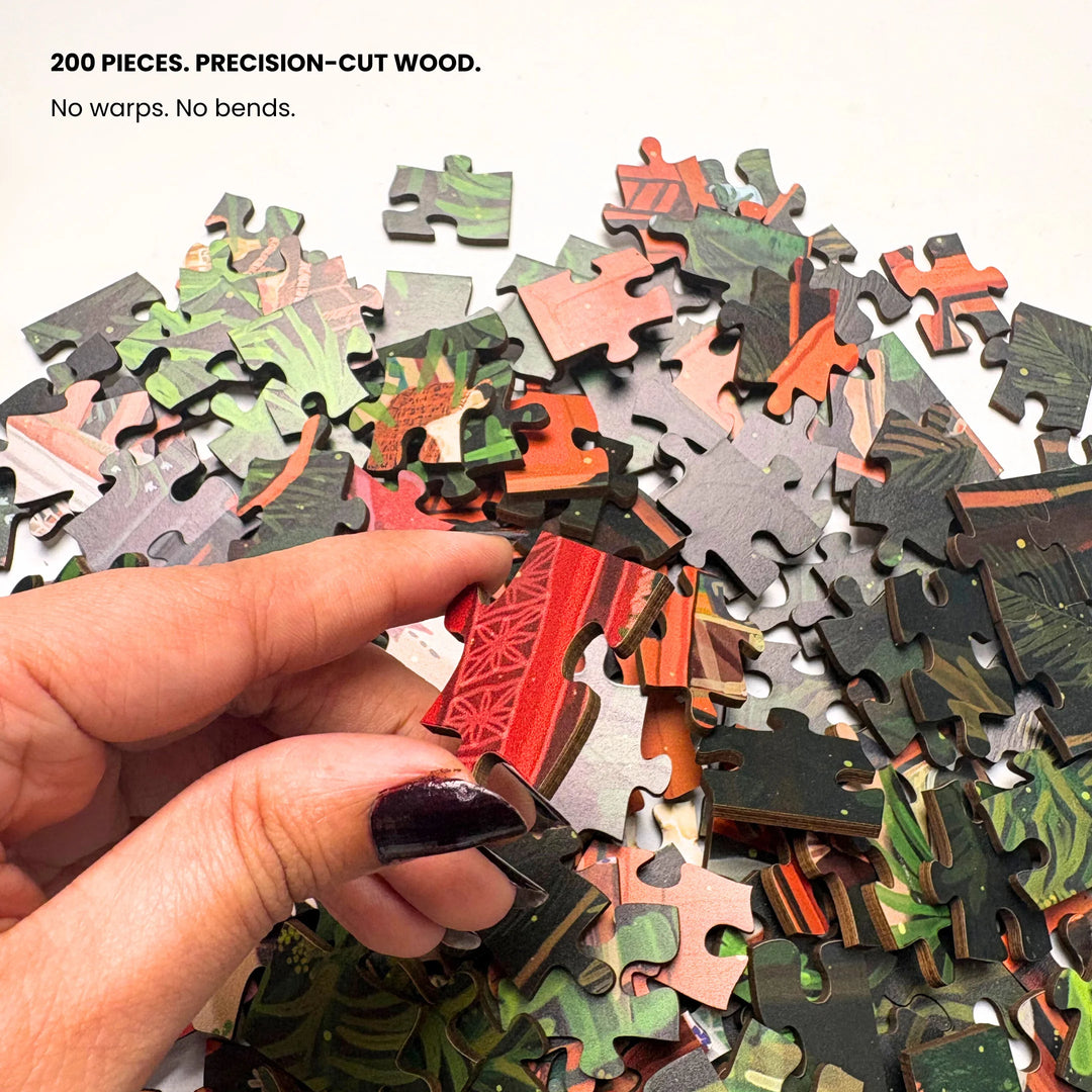 One Fine Day | Framed Puzzle - A3 | 200 pieces