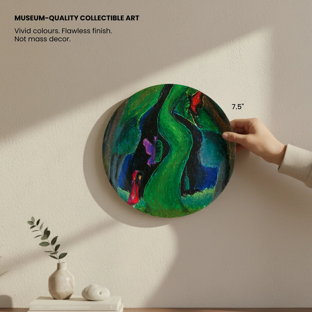 Born to Bloom | Young Artist Decor Plate | 7.5"