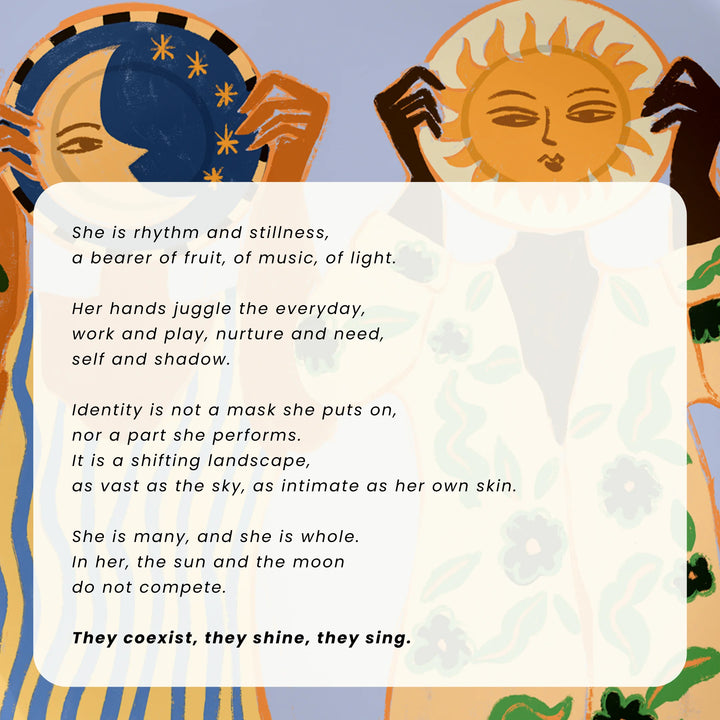 She is Many | Ceramic Decor Plates | Set of 3