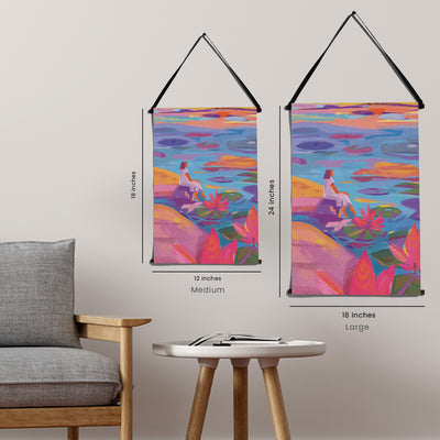 Solitude in Dreams | Wall Hanging Tapestry | Double-Sided