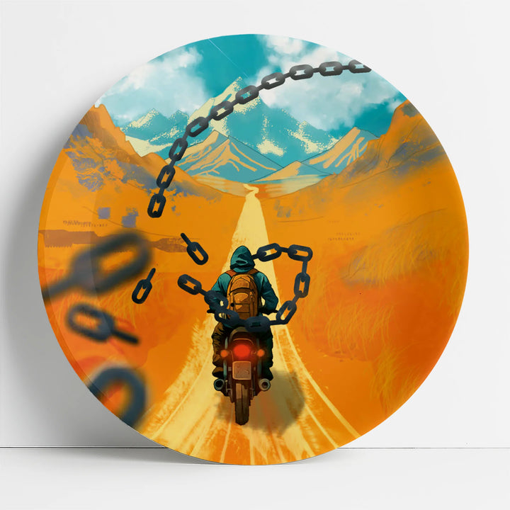 Musafir | Ceramic Decor Plate | 10”