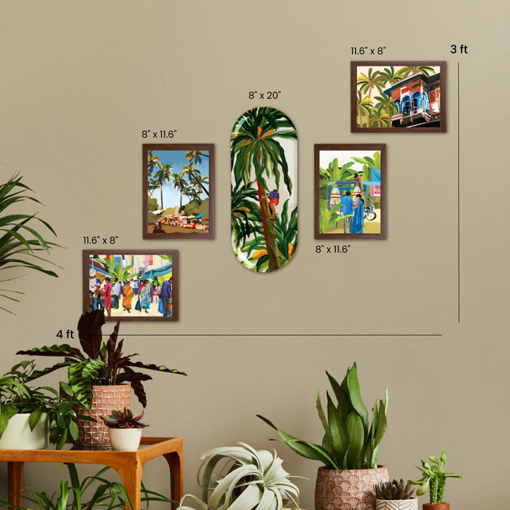 Everyday Tides | Gallery Wall Art | Set of 5