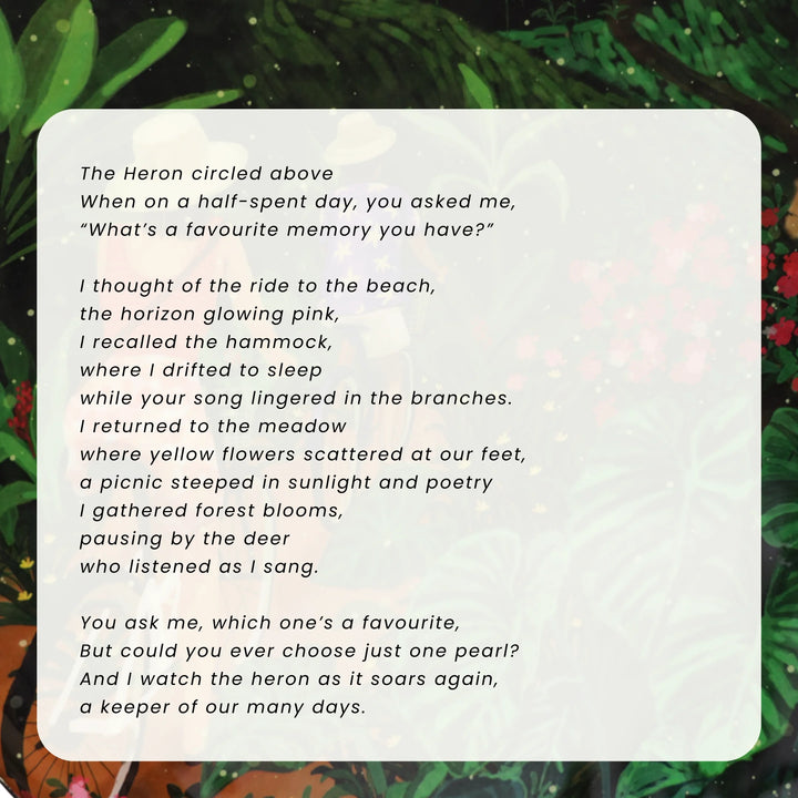 Artwork story that captures the moments on the round metal wall decor 