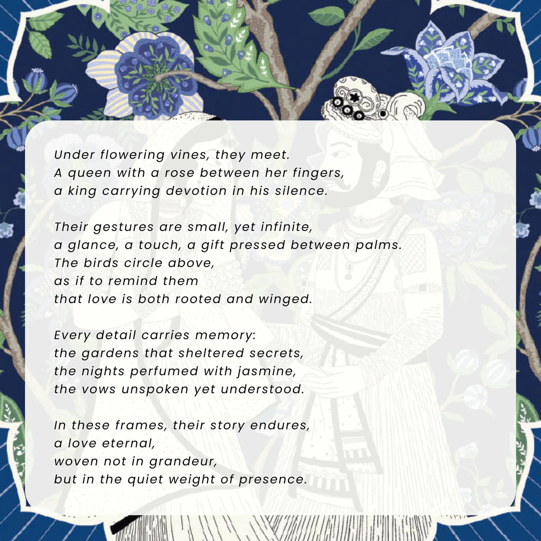 Story behind the decorative wall piece about a love story