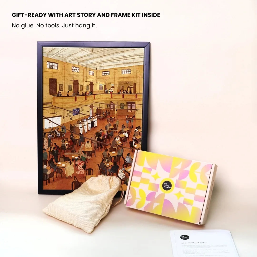 Pull Up a Chair | Frameable A3 Art Puzzle | 200 Pieces