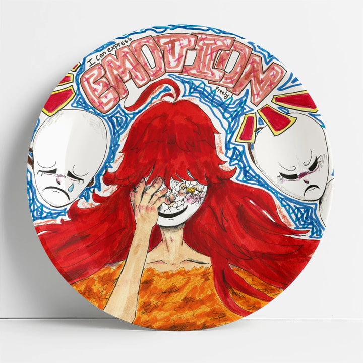 Every Shade of Me | Young Artist Decor Plate | 7.5"