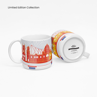 Kolkata | Mug & Plate Combo | Set of 2 | Desh Ka Garv