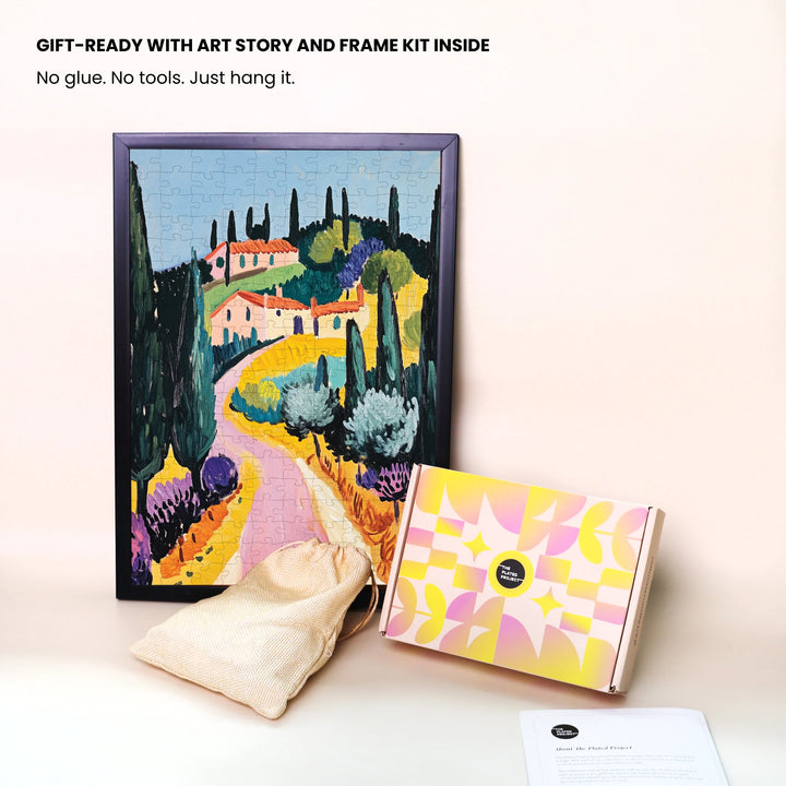 Terracotta Dreams | Framed Puzzle – A3 | 200 pieces