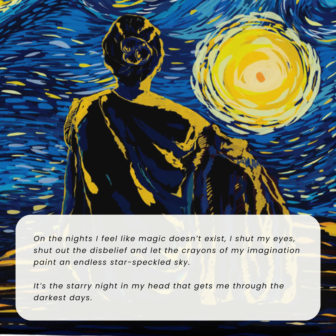 When I Need Magic | Premium Metal Wall Art Panel | 8” x 13”