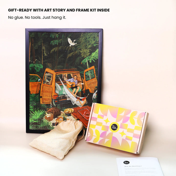 One Fine Day | Framed Puzzle - A3 | 200 pieces