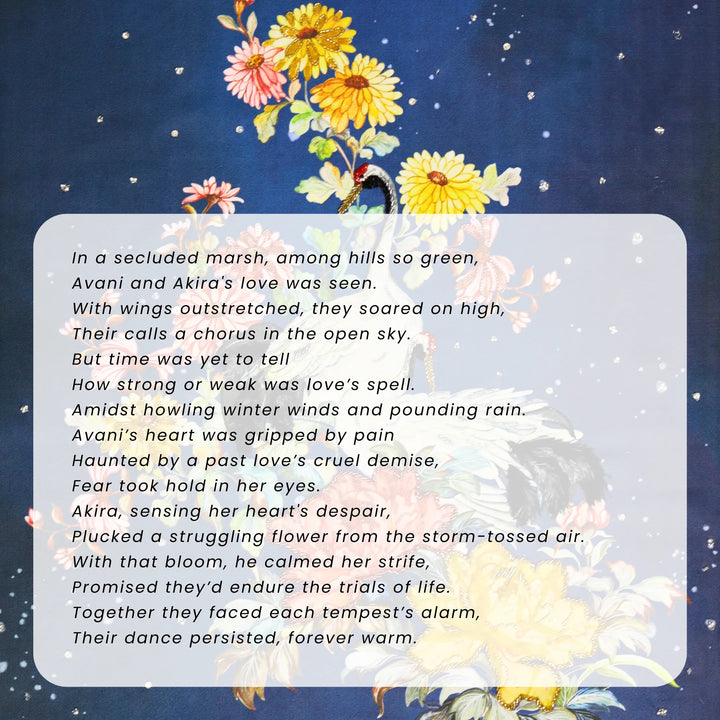 Wings of Love | Embroidered Canvas