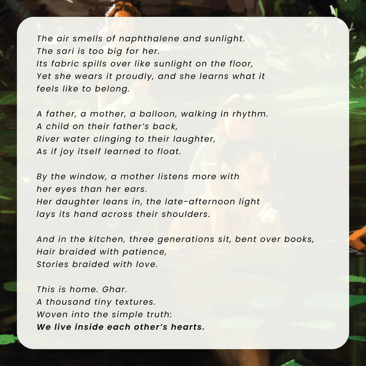 Ghar | Premium Metal Wall Art Panel | Set of 5