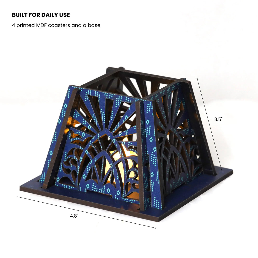 Moonbeam | Moodlight Coasters | Set of 4