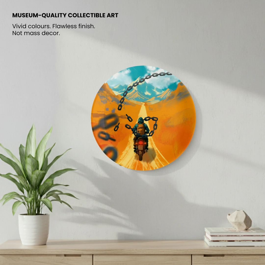 Musafir | Ceramic Decor Plate | 10”