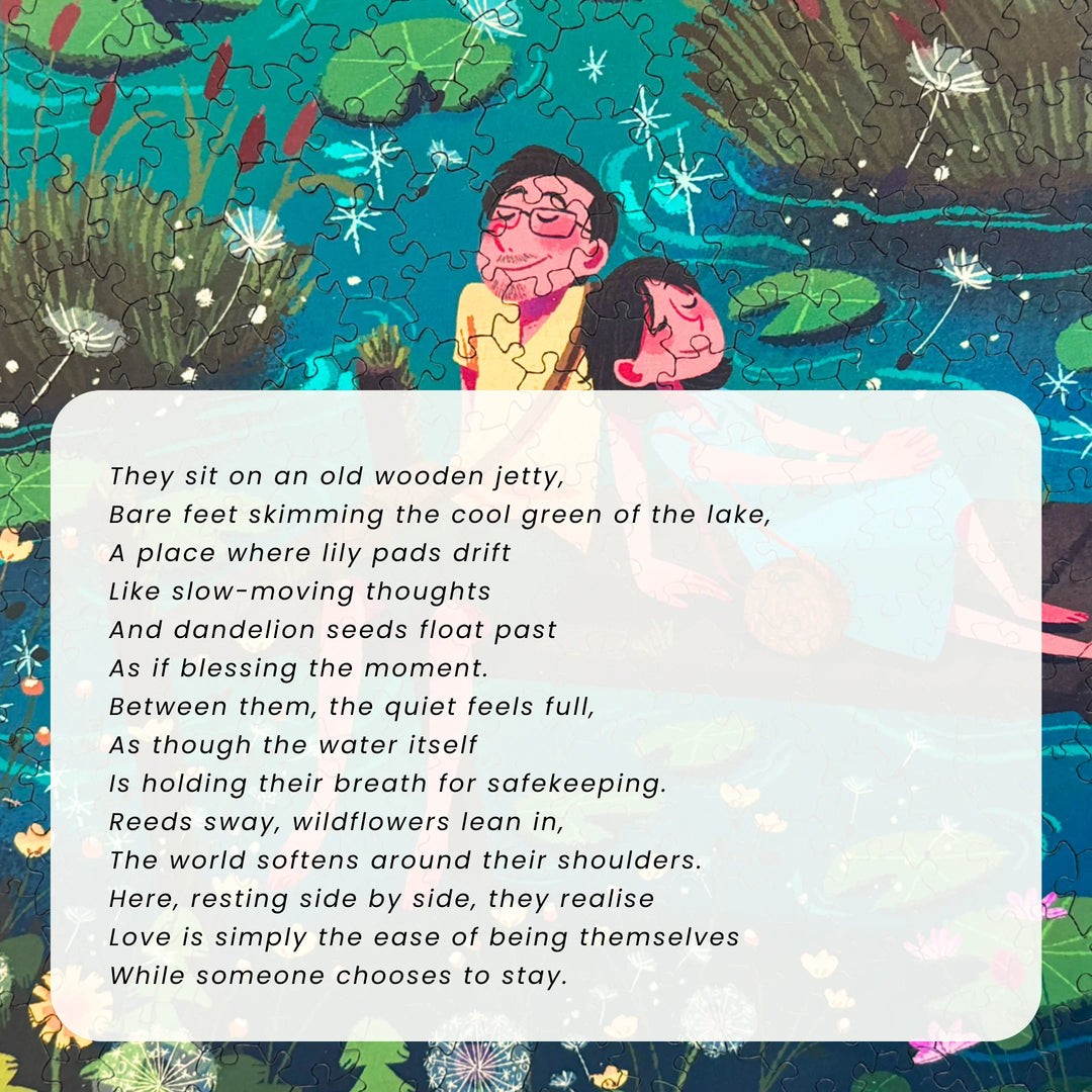 Finding Home | Framed Puzzle - Circular | 300 pieces