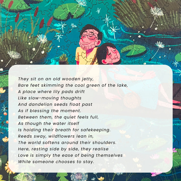 Finding Home | Framed Puzzle - Circular | 300 pieces