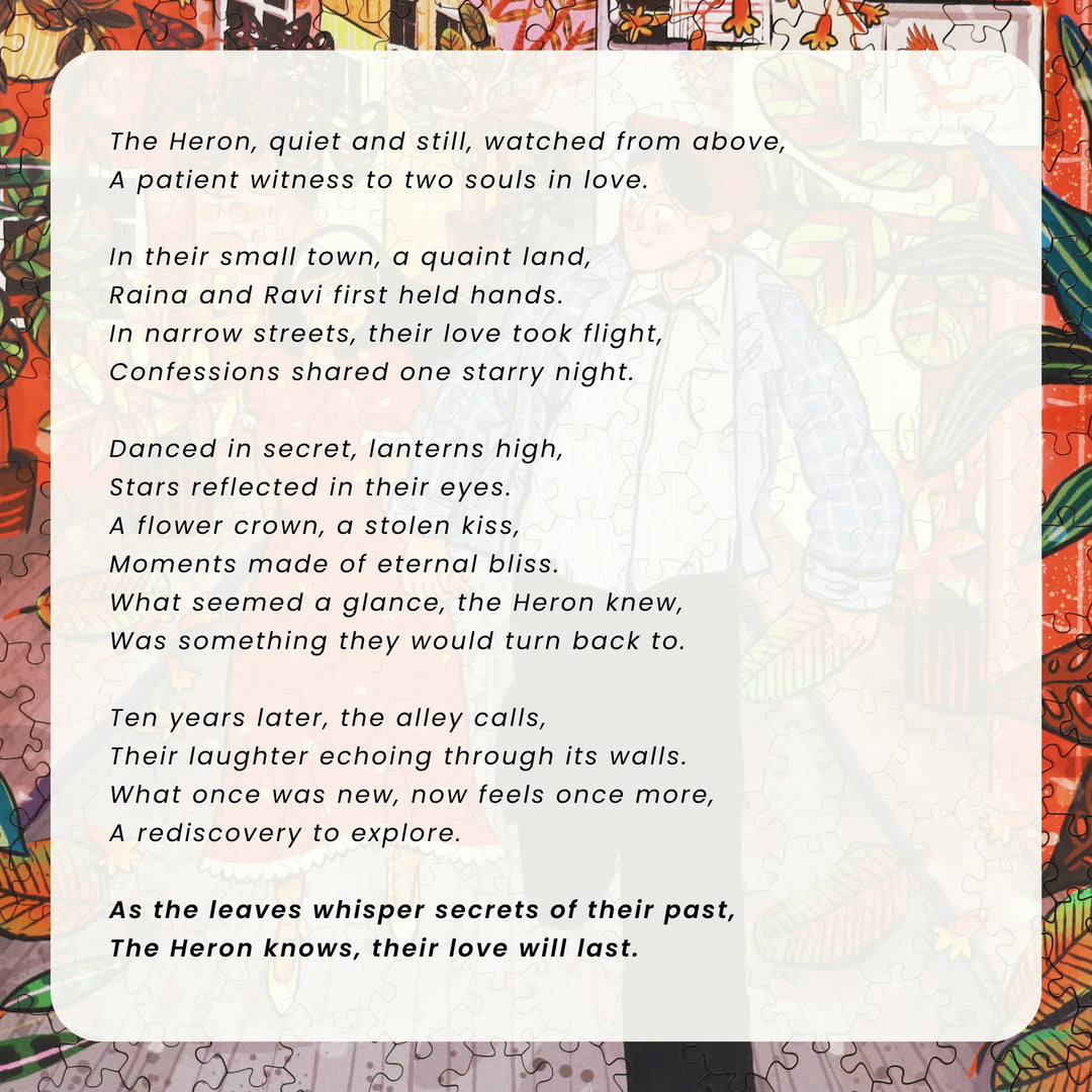 Love will Last | Framed Puzzle - Circular | 300 pieces