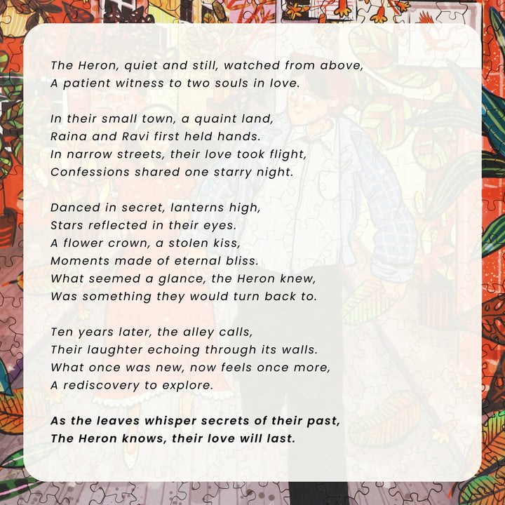 Love will Last | Framed Puzzle - Circular | 300 pieces