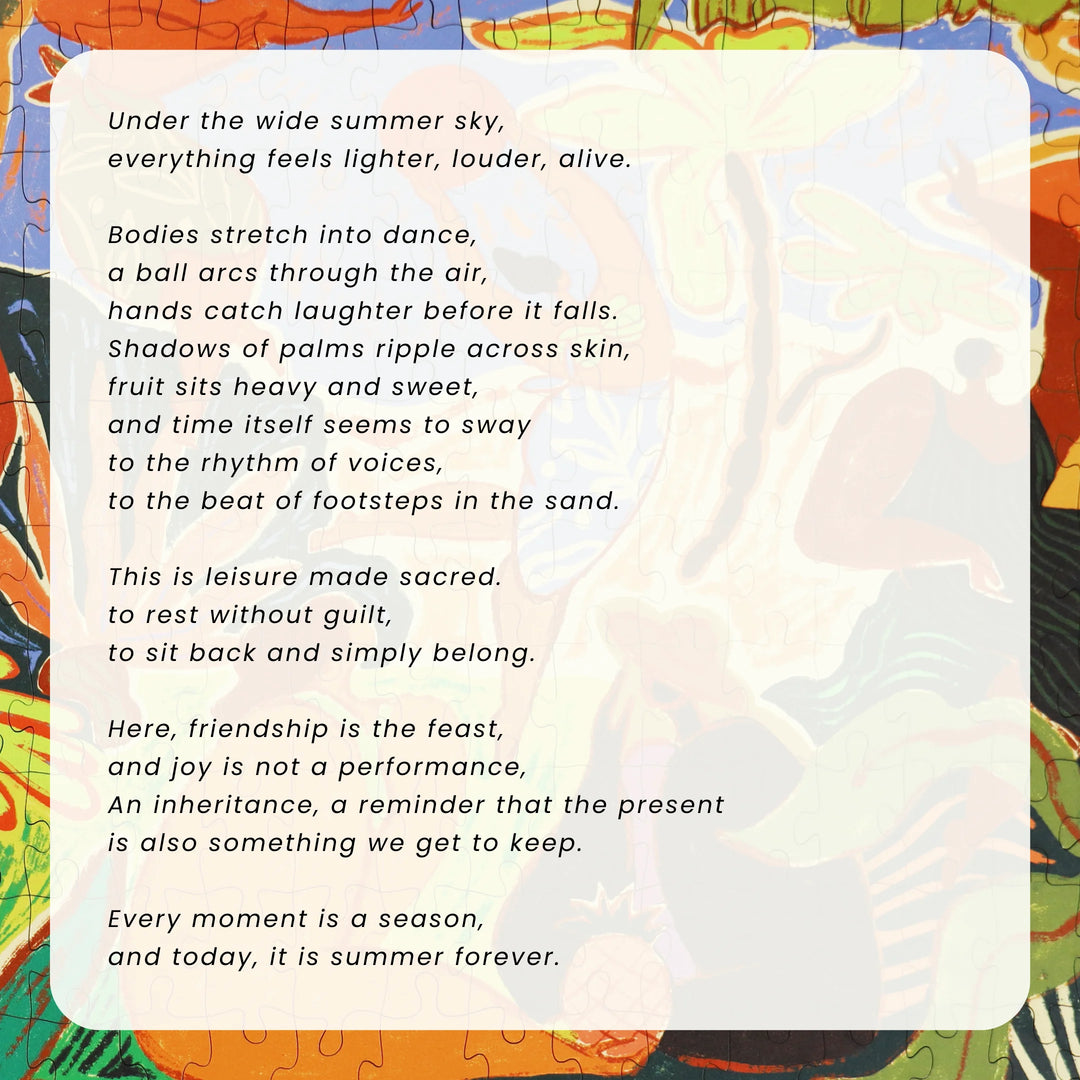 Summer Forever | Framed Puzzle – A3 | 200 pieces