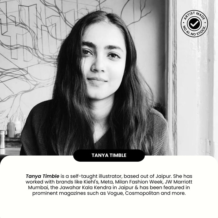 The Heart of Molai Forest | Ceramic Decor Plate | 10"