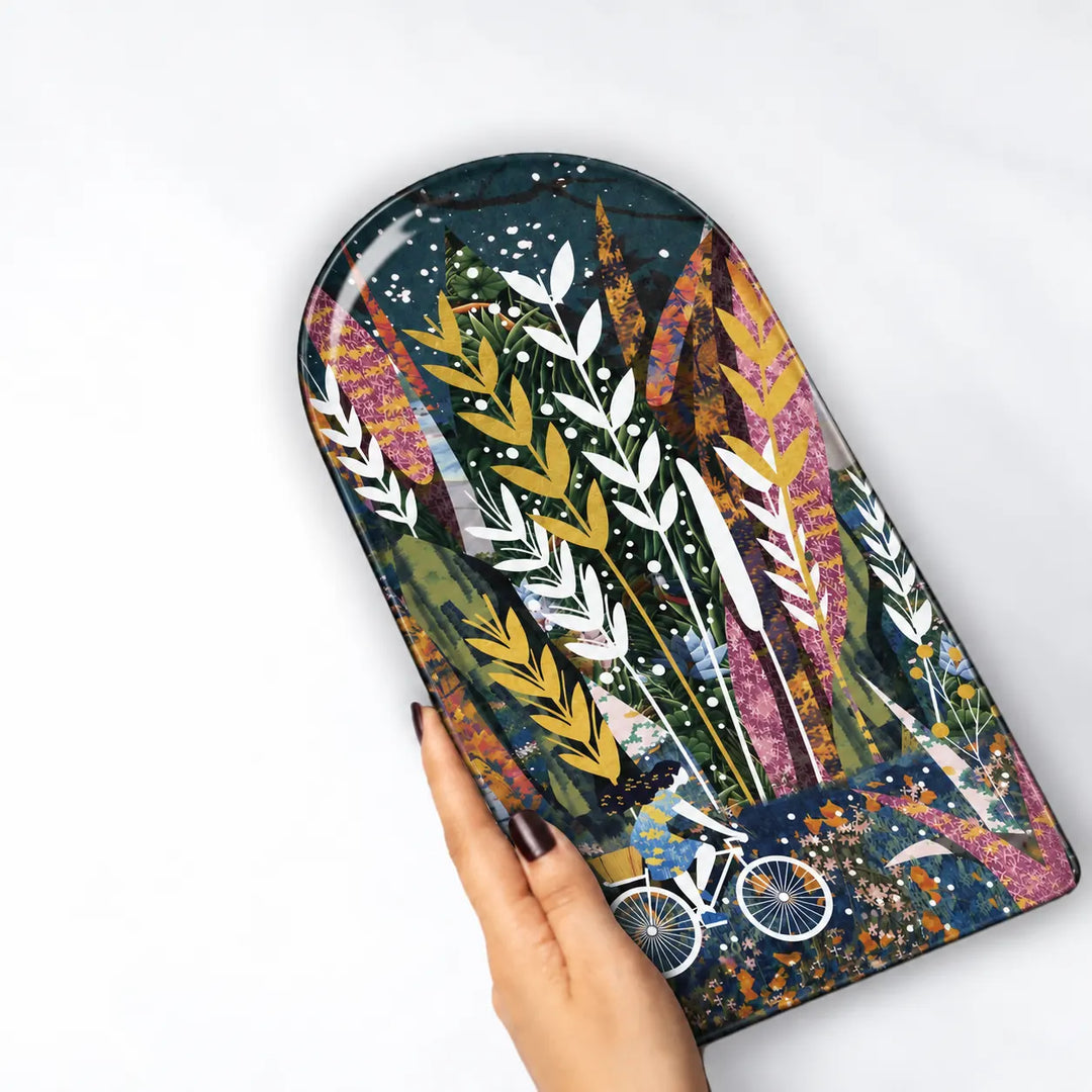 The Garden Within | Premium Metal Wall Art | Set of 3 Arches
