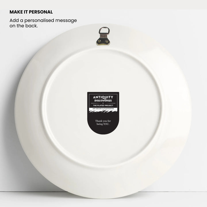 City of Poetry | Decor Plate | 10"