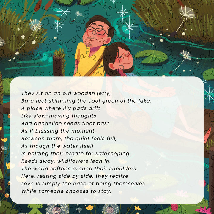 Finding Home | Framed Puzzle - Circular | 300 pieces