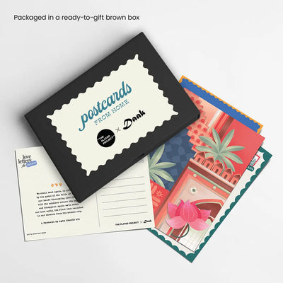 Packaging for the postcards | perfect for gifting | home decoration items