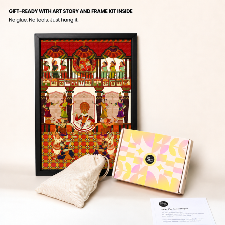 Natya Kathe | Frameable A3 Art Puzzle | 200 Pieces
