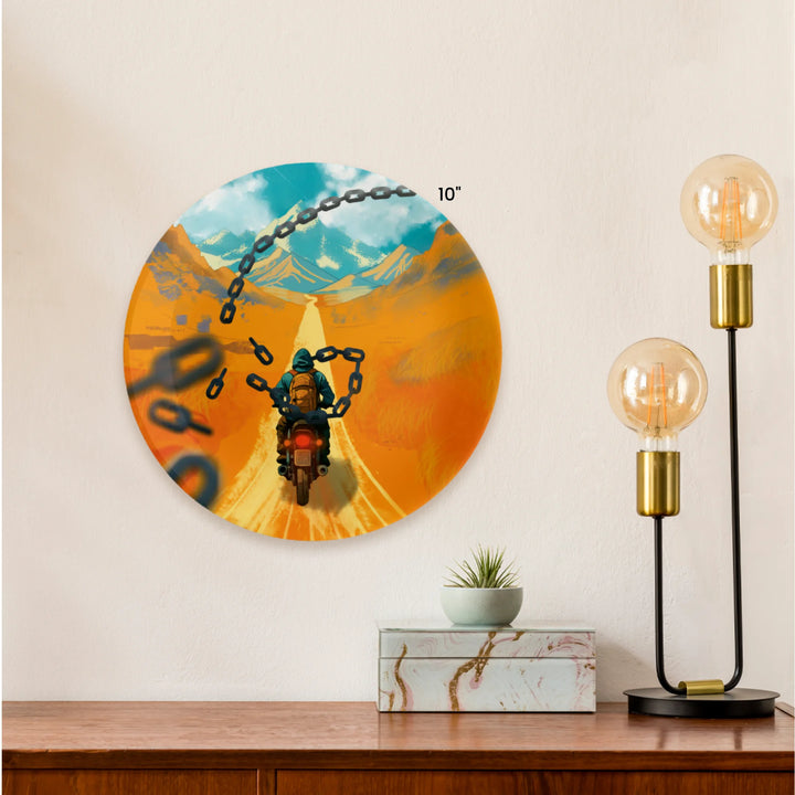 Musafir | Ceramic Decor Plate | 10”