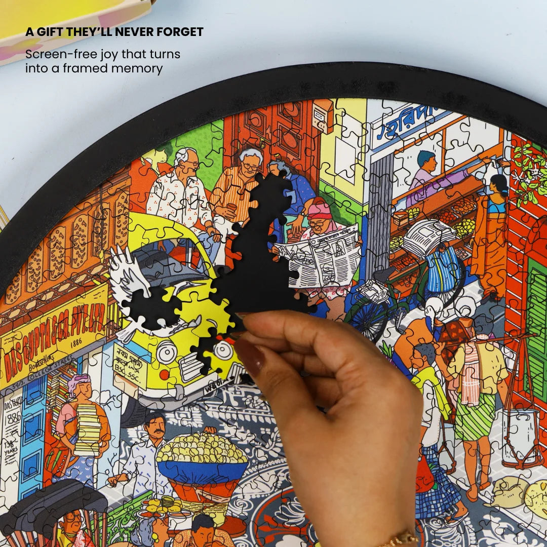 Decorative wall art puzzles for gifting