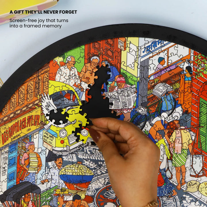 Decorative wall art puzzles for gifting