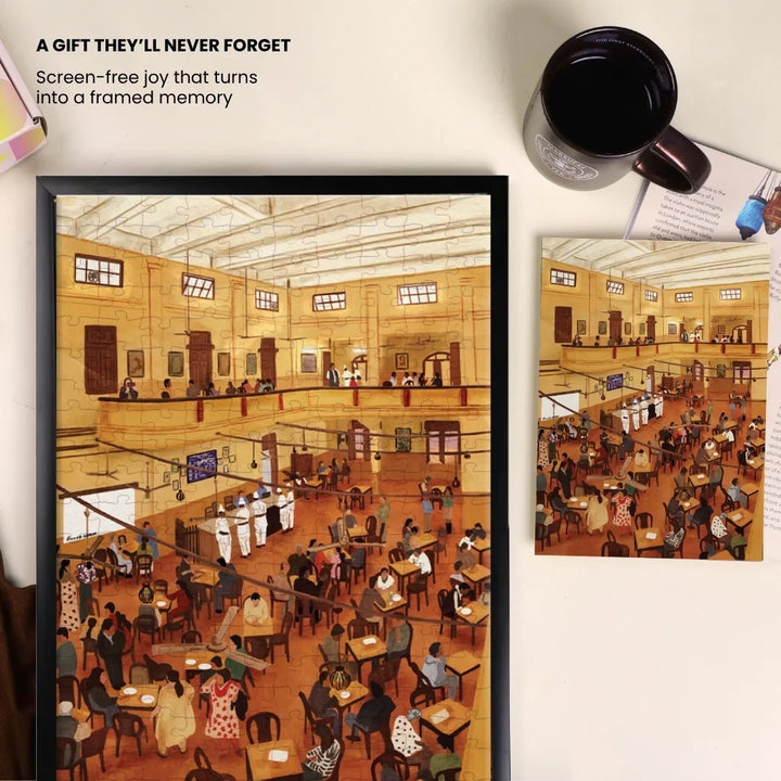 Pull Up a Chair | Frameable A3 Art Puzzle | 200 Pieces