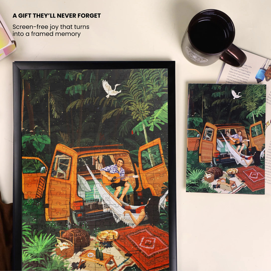 One Fine Day | Framed Puzzle - A3 | 200 pieces