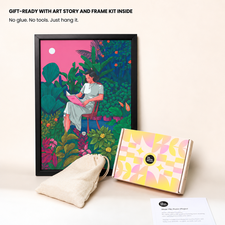 A Garden of Quiet | Frameable A3 Art Puzzle | 200 Pieces