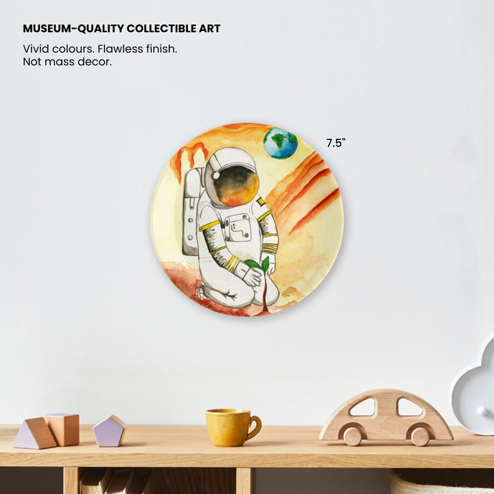 First Bloom Beyond |Young Artist Decor Plate | 7.5"