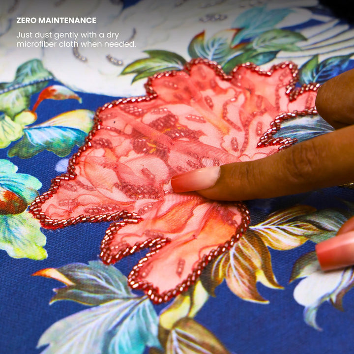 Wings of Love | Embroidered Canvas